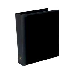 Ringordner schwarz, permanent antistatisch, 65 mm