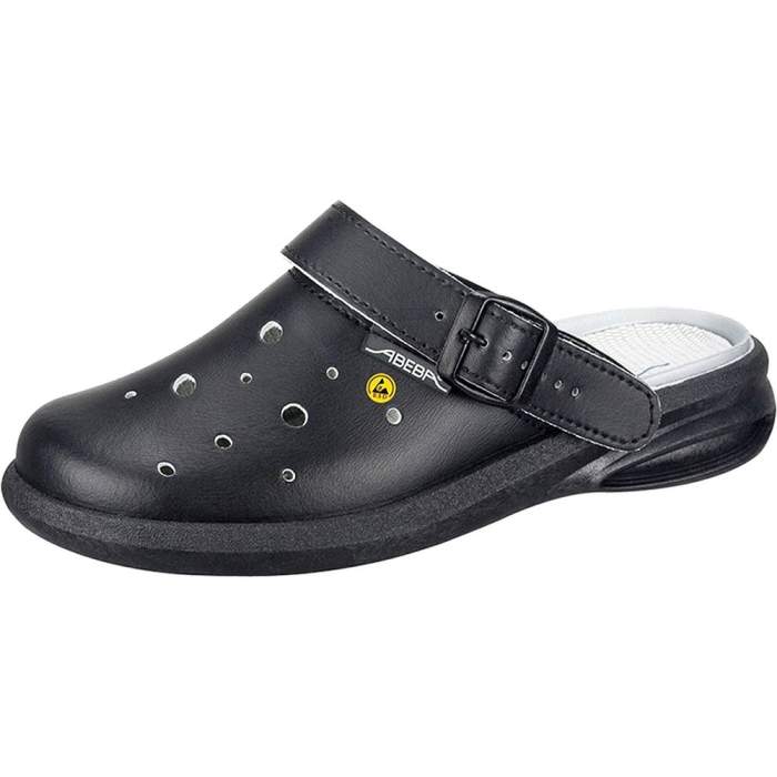 Buy Abeba 37631-46. ESD Clogs black, professional shoes Easy