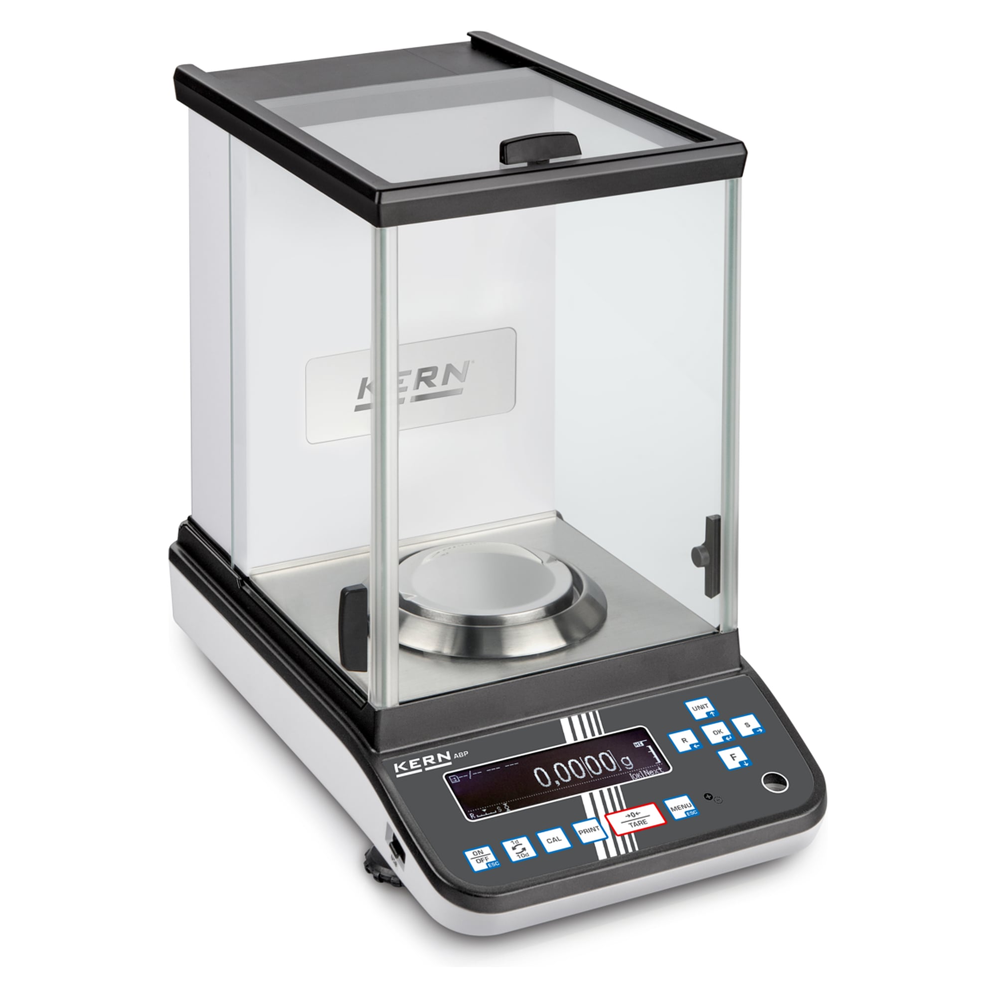 Analysenwaage 120 g Ablesbarkeit 0,0001 g - KERN ABP 100-4M