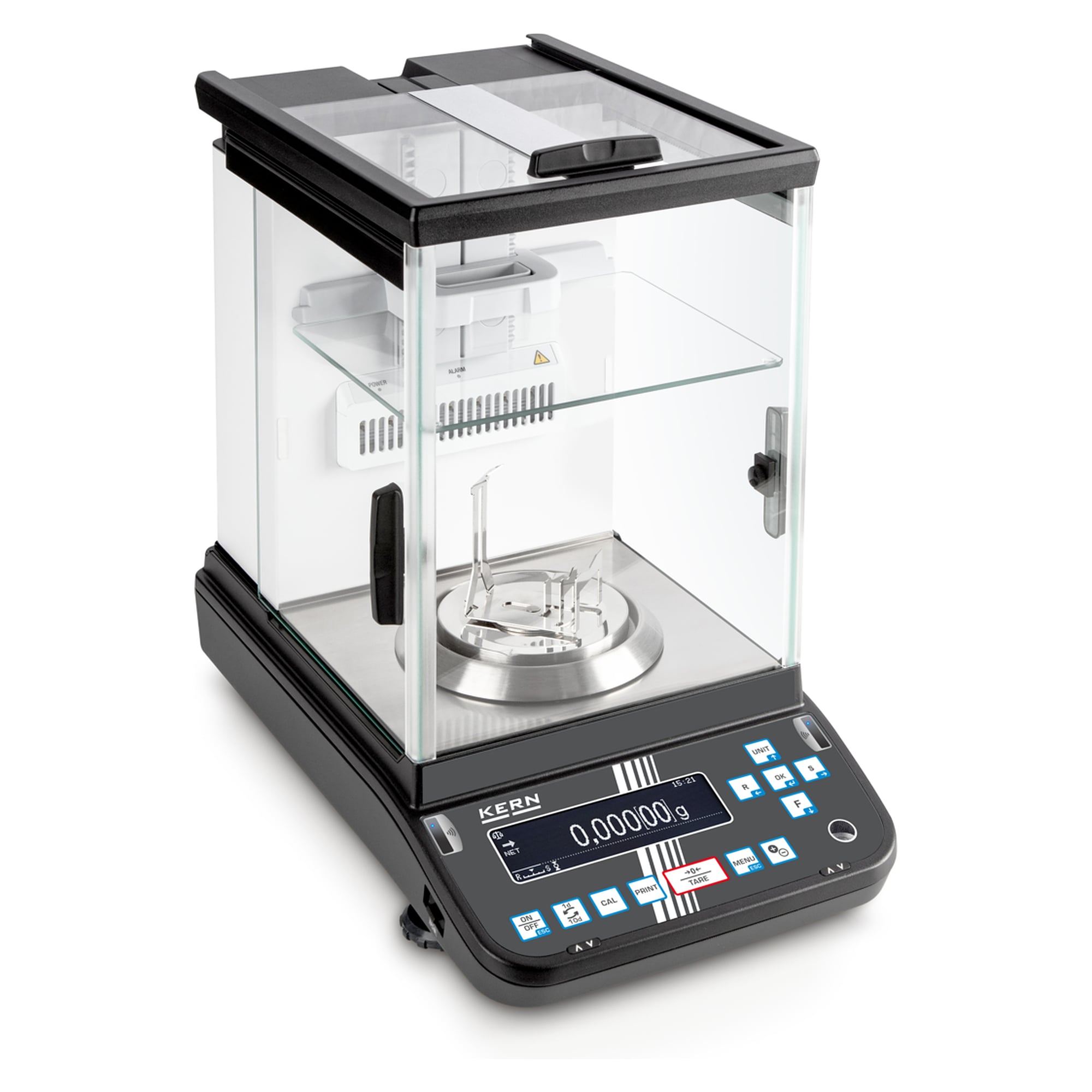 Analysenwaage 220 g Ablesbarkeit 0,00001 g - KERN ABP 200-5AM