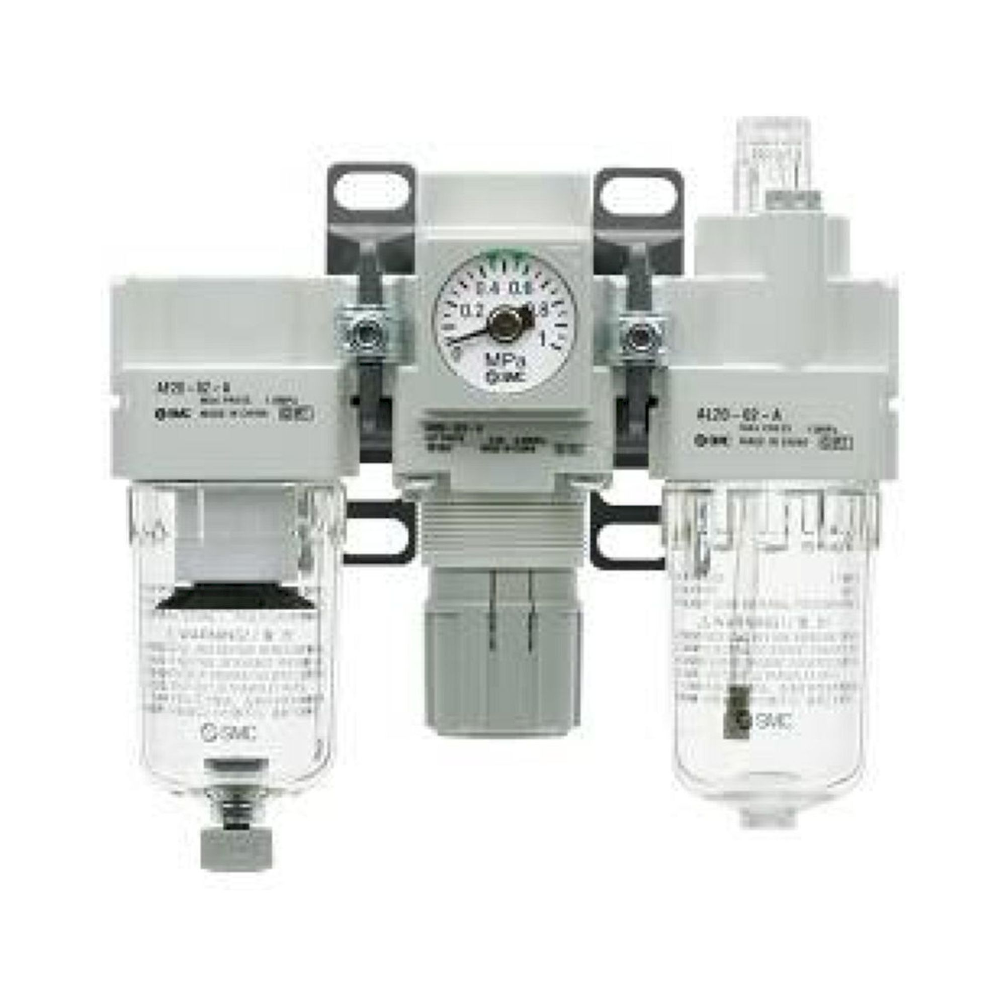 SMC ZSE20CF-T-02-W. ZSE20C(F), Digitaler Drucksensor mit hoher Präzision, 2-Zeilige Anzeige in drei Farben für verschiedene Medien