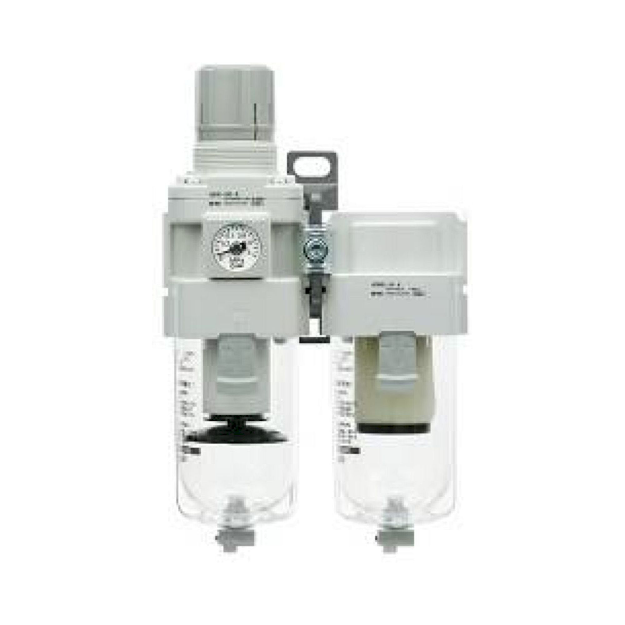 SMC AC40C-F04-V-B. AC20C-B bis AC40C-B, Kombinierte Wartungseinheit, Luftfilter + Mikrofilter + Regler