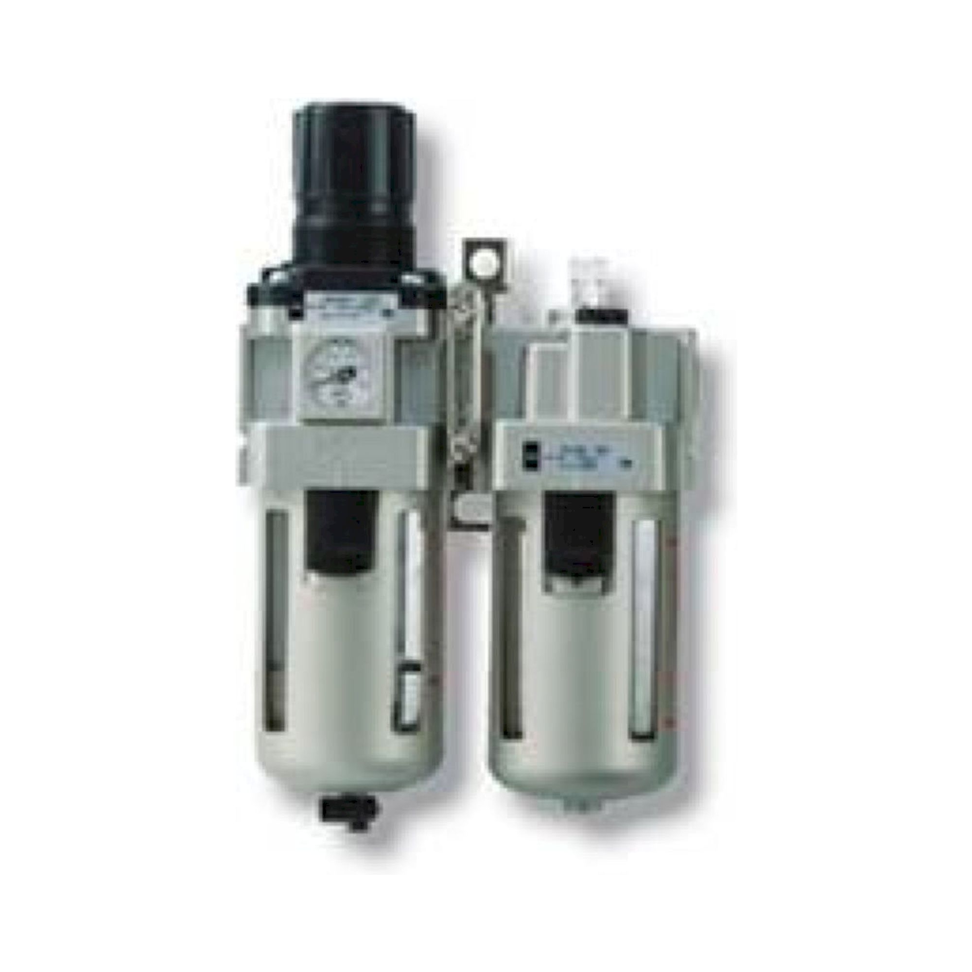 SMC AC10A-M5-A. AC10A-40A-A, Wartungsgeräte (neue FRL) in Modulbauweise, Filter Regler + Druckluftöler