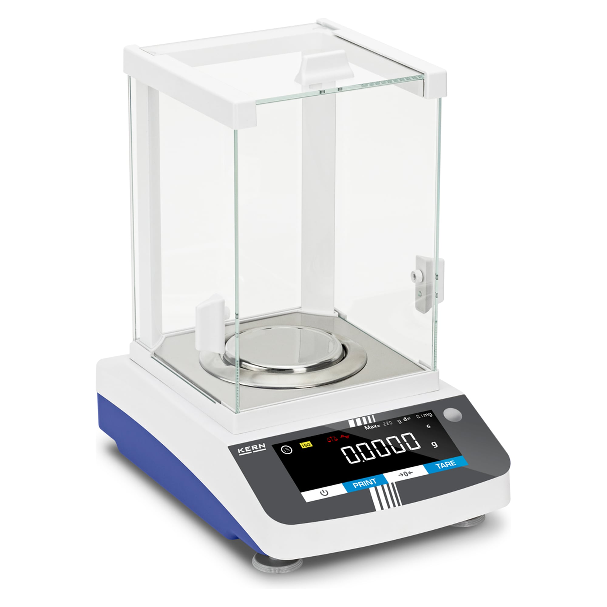 Analysenwaage 220 g Ablesbarkeit 0,0001 g - KERN ADS 200-4
