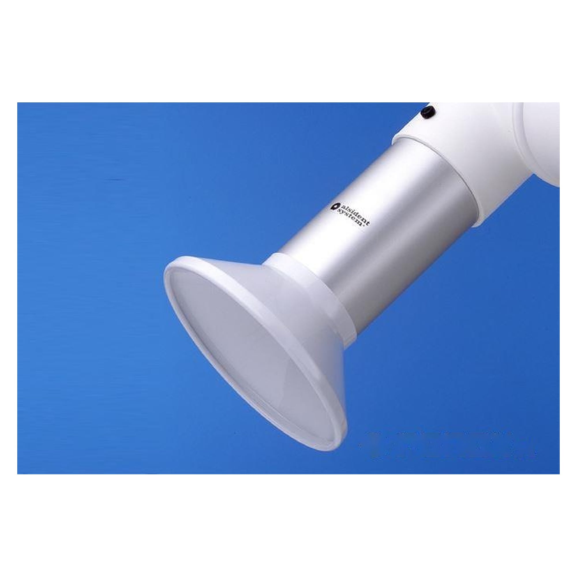 Round hood DN100, Ø 200 mm, painted aluminium, white - Alsident 1-10024-5