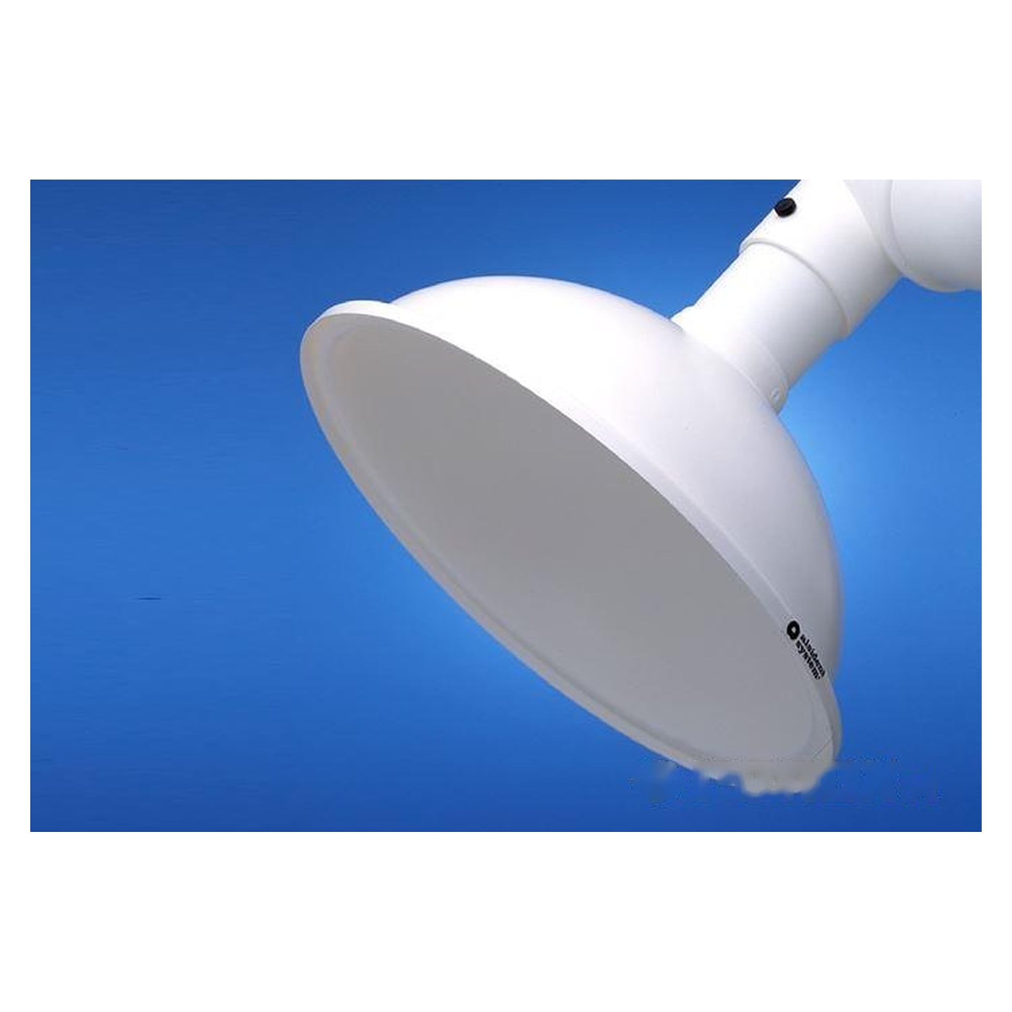 Round hood DN75, Ø385 mm, polypropylene, chemical resistant - Alsident 1-7535-7