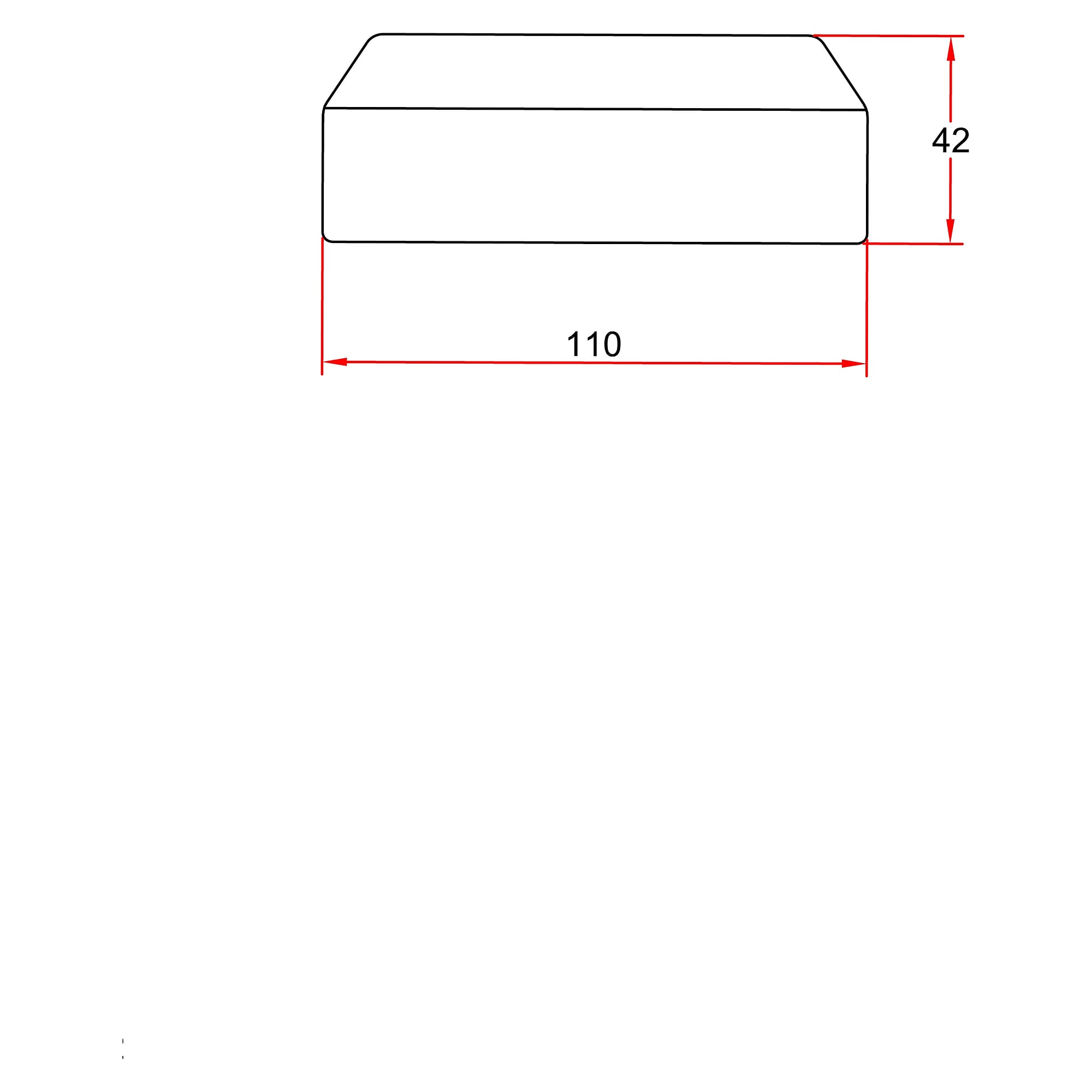 Réduction Ø 100 vers Ø 63 mm, blanche, PP, pour System 63 - Alsident 4-10063-5