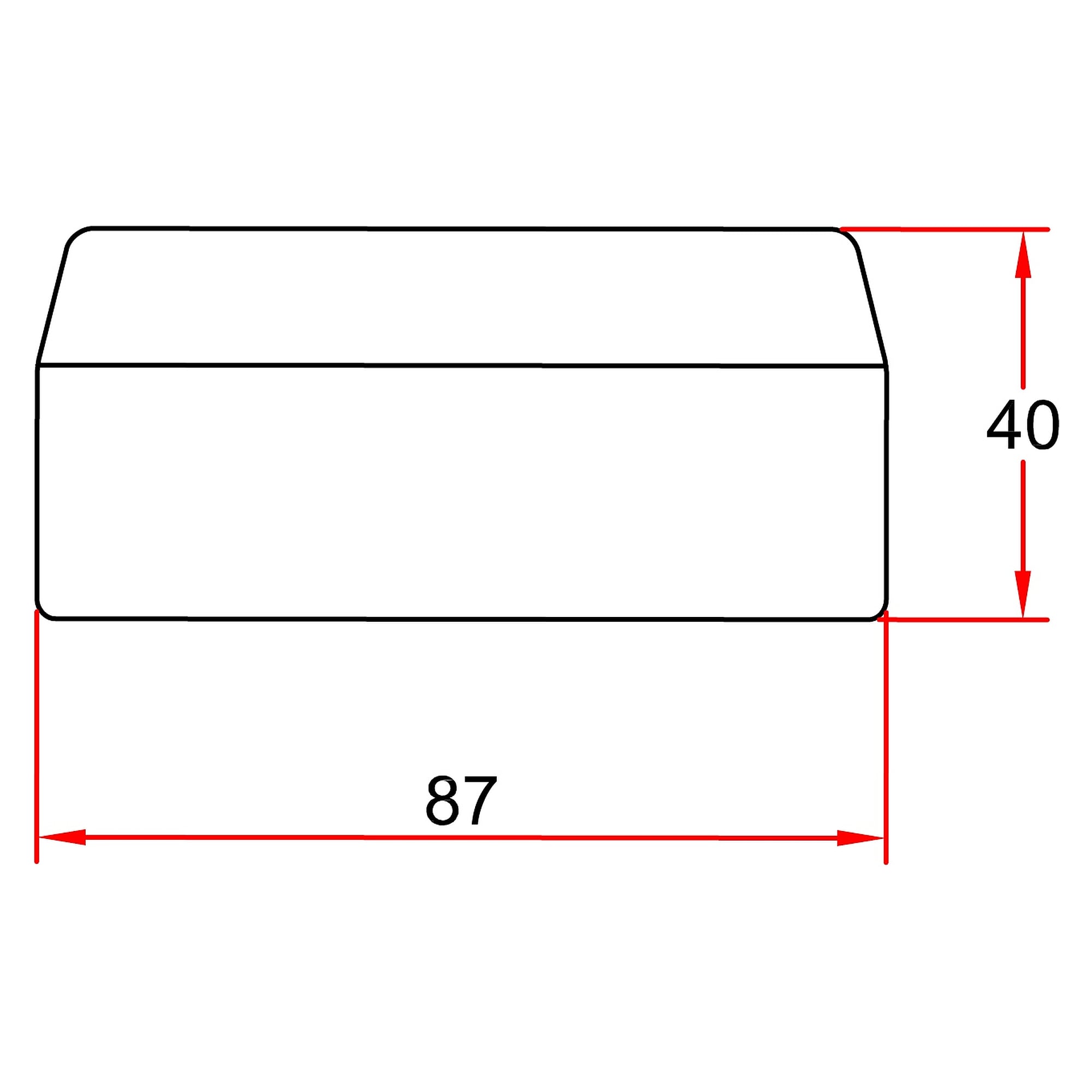 Réduction Ø80 vers Ø63 mm, System 63 PP, blanc - Alsident 4-8063-5