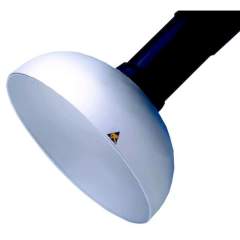 Alsident 1-10024-6. ESD ro with hood DN100, d.200 mm, black