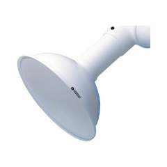 Alsident 1-10035-7-5. Ro with hood DN100, d.385 mm, PP, white