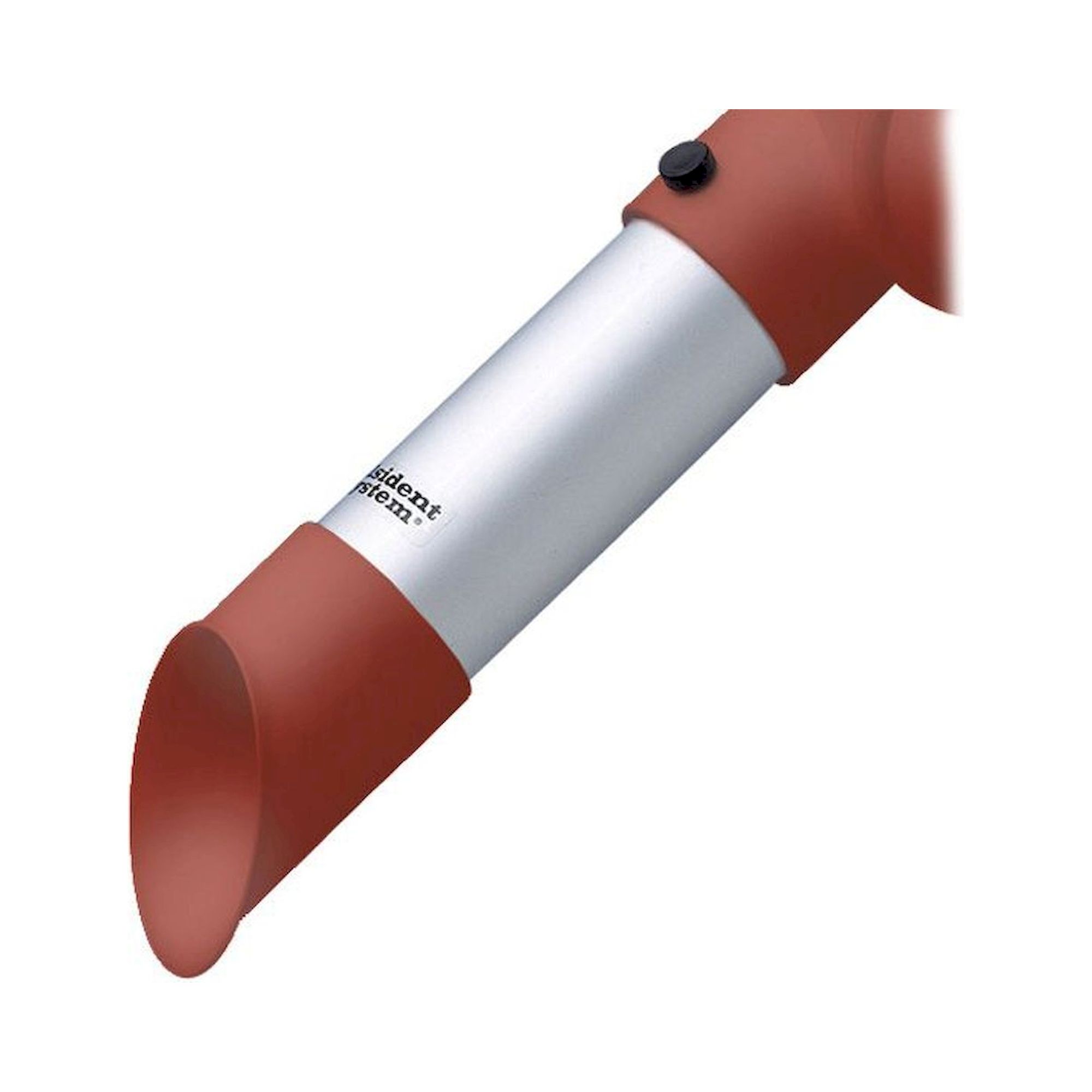 Alsident 1-5022-4. Extraction tip DN50, length 210 mm, red
