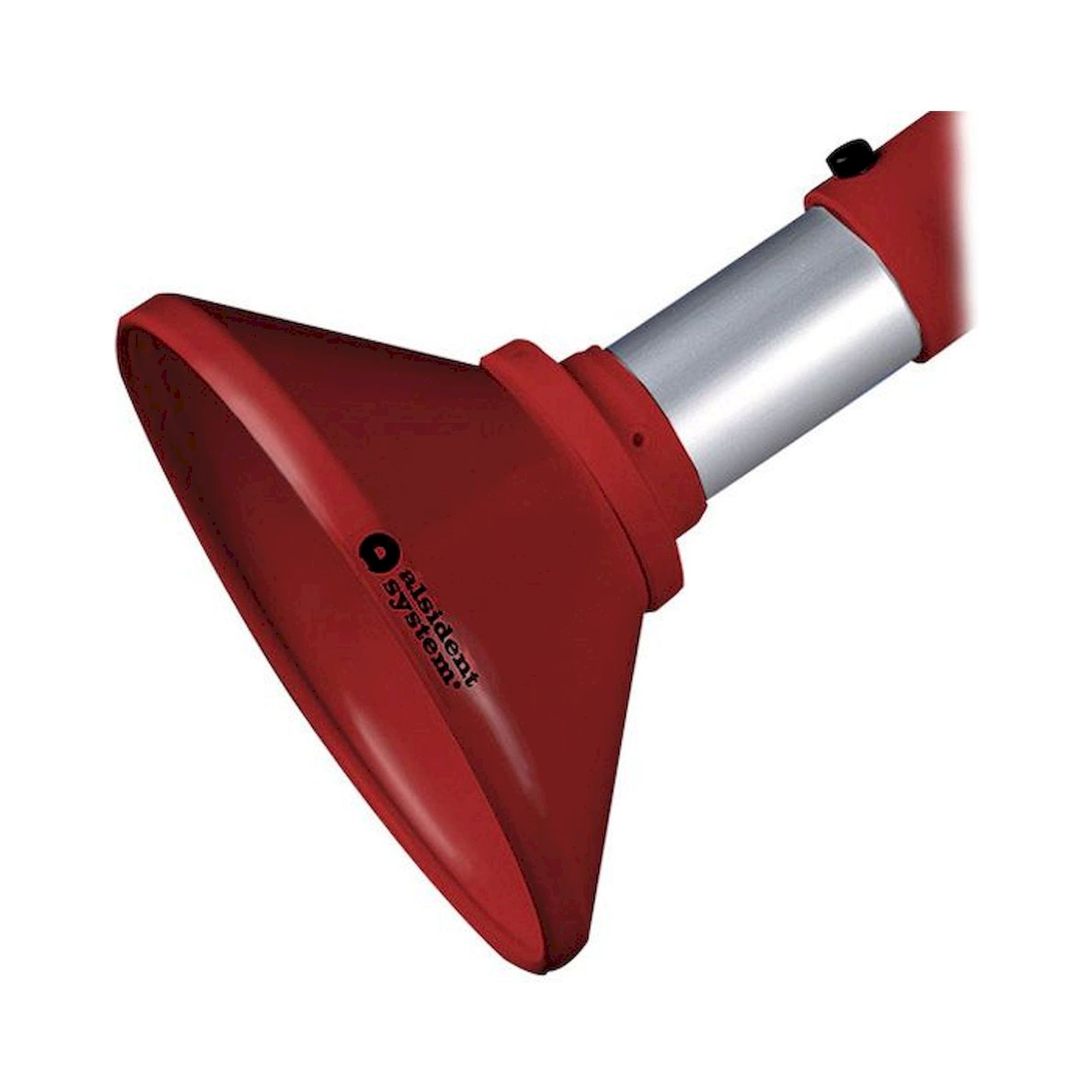 Alsident 1-5024-4. Ro with hood DN50, d.200 mm, red
