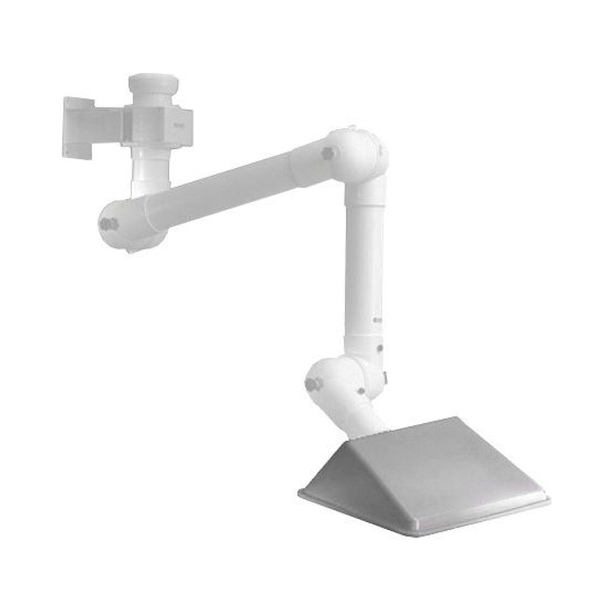 Alsident 1-754232-7-5. Extraction hood DN75, square, 420x320 mm, PP white