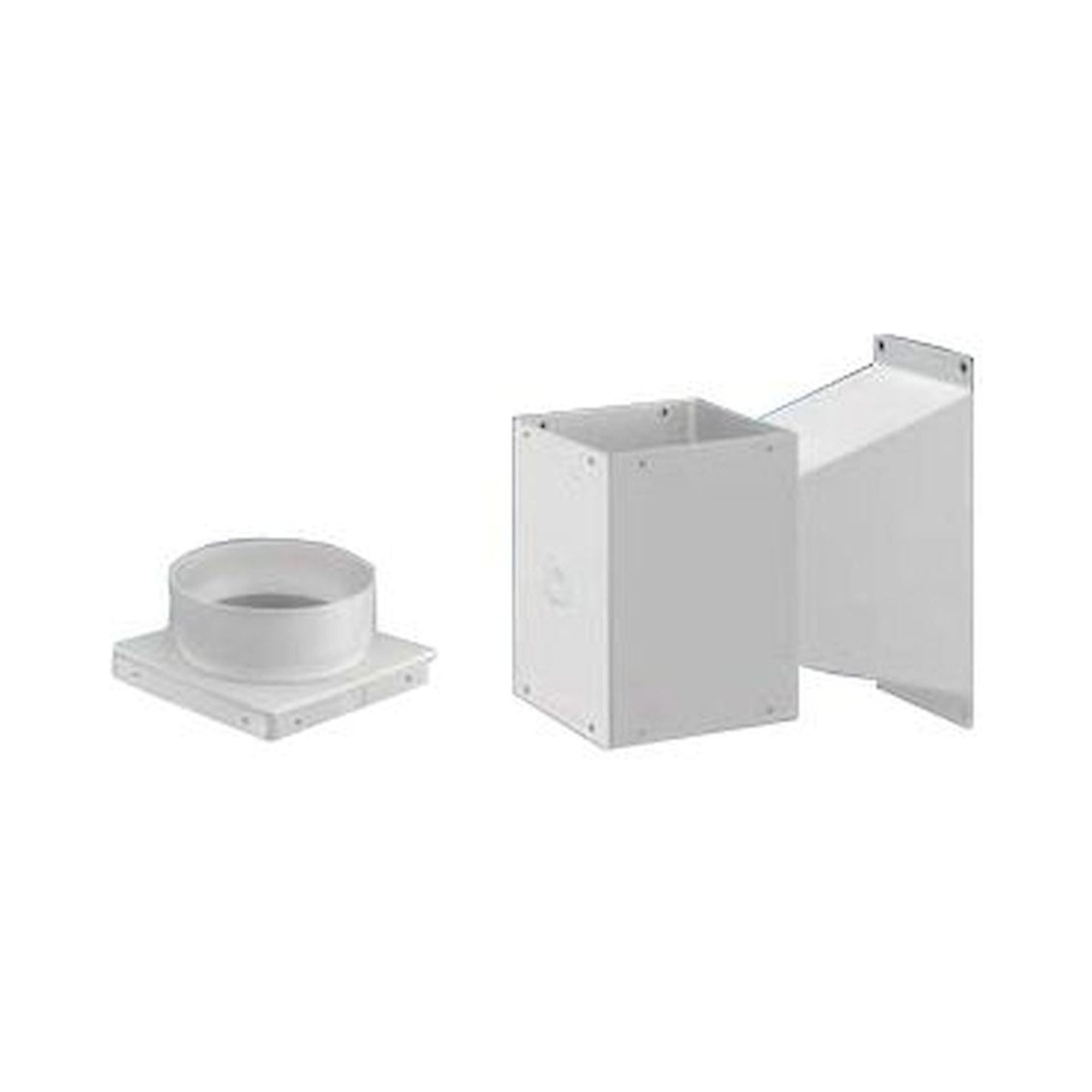 Alsident 2-100-203. Wall bracket for DN100, white