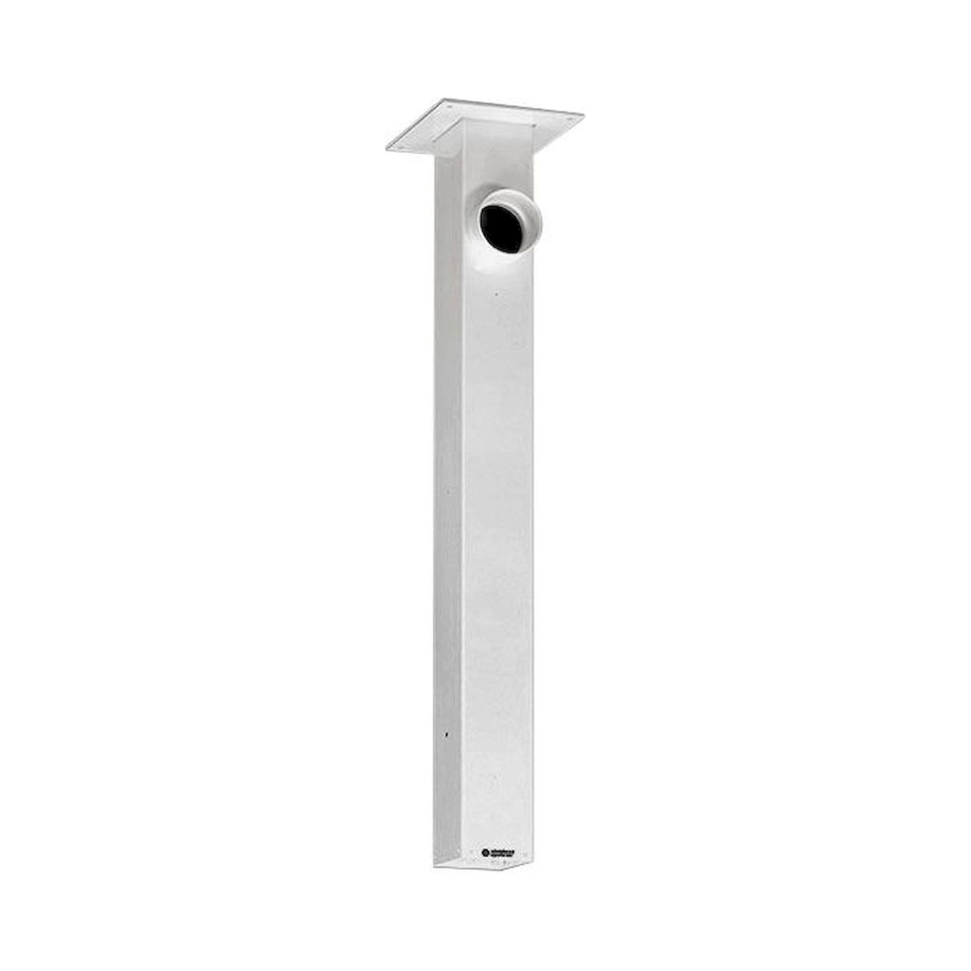 Alsident 2-1250-80. Base box DN 50/63/75, length 1250 mm, connection on the side