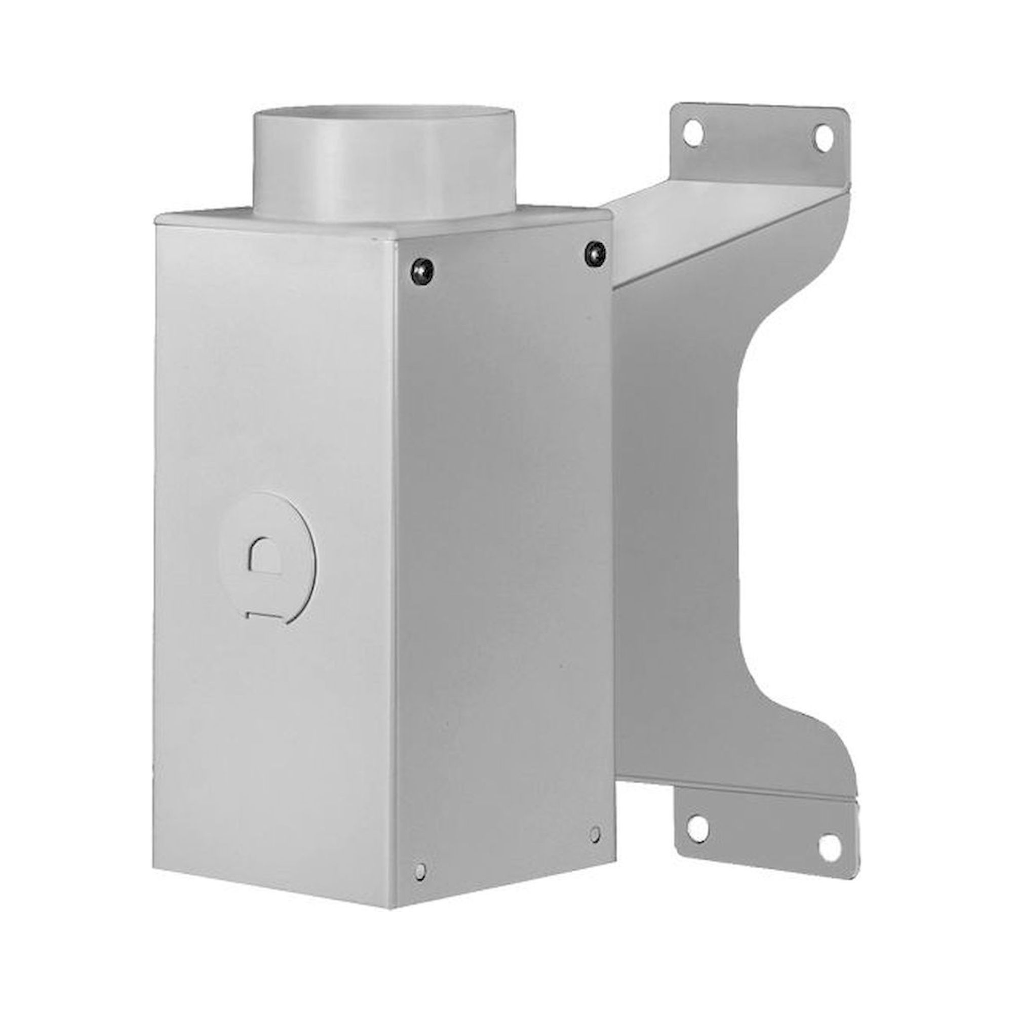 Alsident 2-195-050. Wall bracket for DN 50/63/75, black