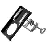 Alsident 2-5010-050. Table holder for extraction arm DN50, black