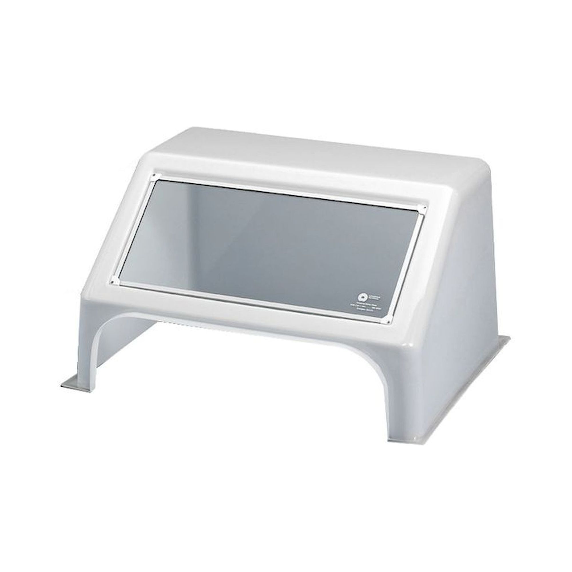 Alsident 25-604535-5. Absaugkabinett 117 m³/h, 635x480x350 mm, weiß, mit Flansch