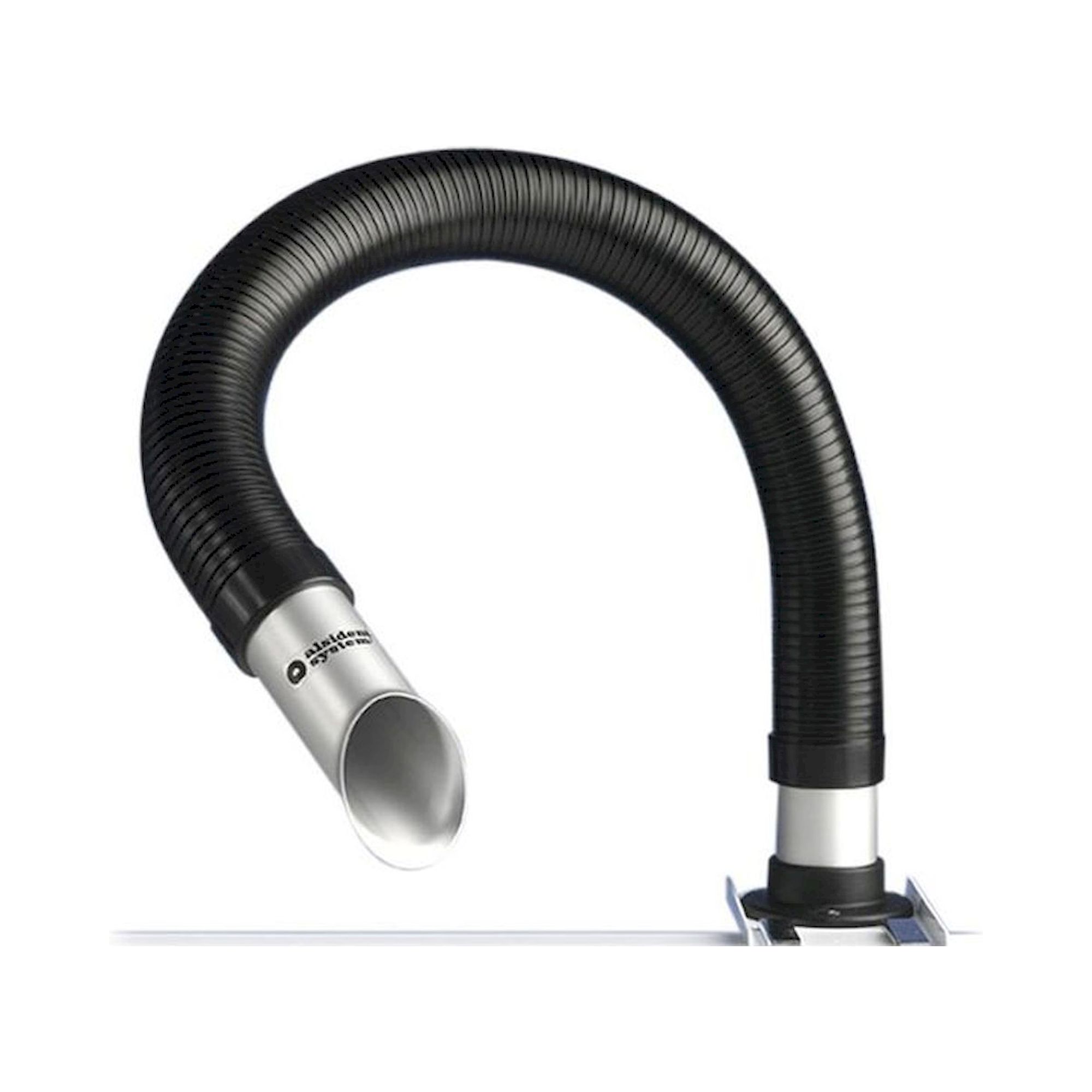 Alsident 50-1-23-050. Extraction arm System 50 Flex 600 mm, black - table mounting