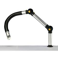Alsident 50-3721-1-23-6. ESD extraction arm System 50 Flex 2 joints, 900 mm, black - table mounting