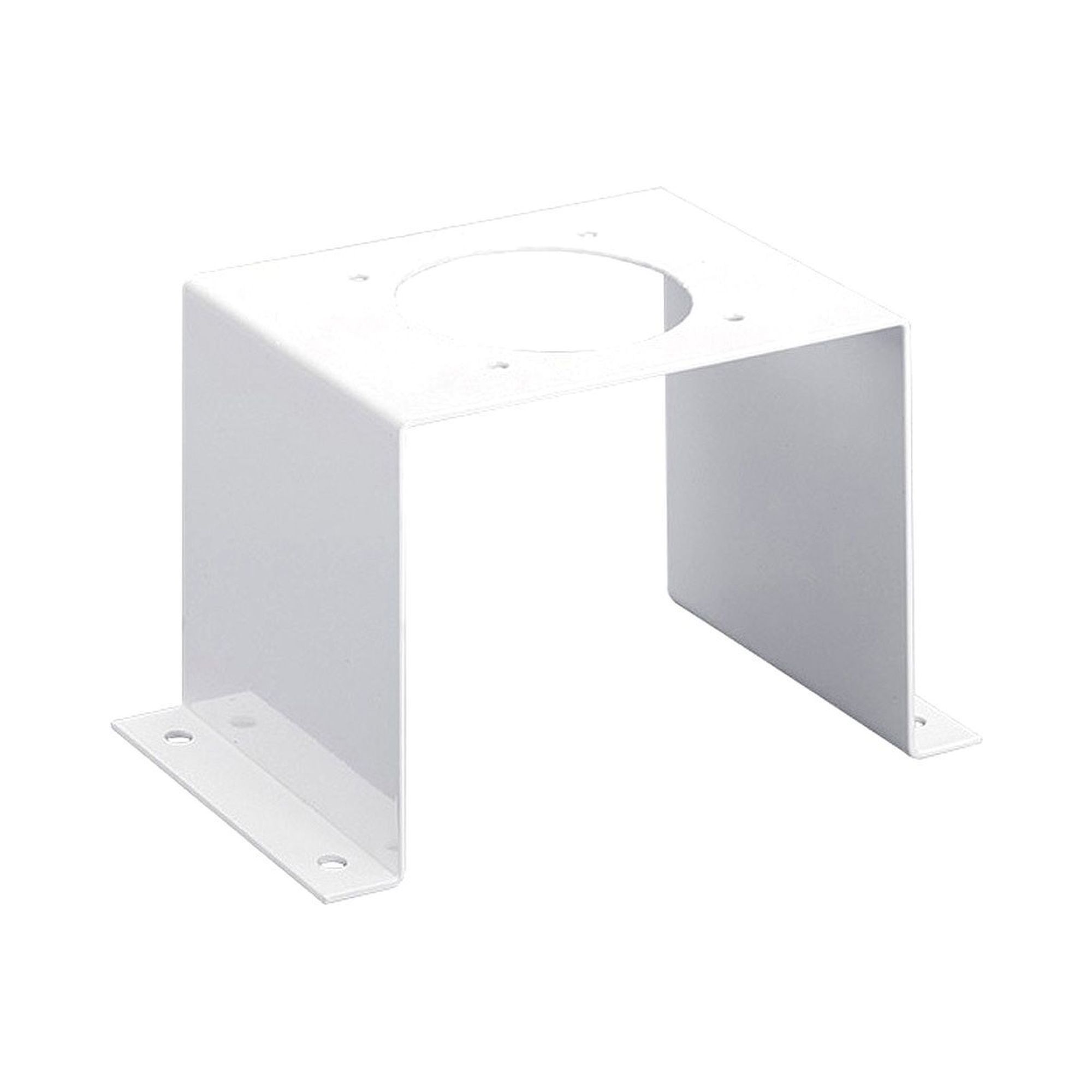 Alsident 30-100-5. Console for extraction arm DN100, white