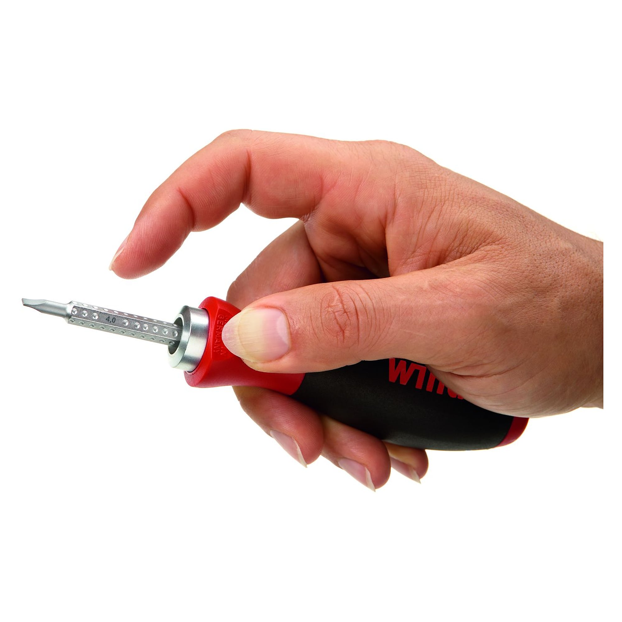 Schraubendreher-Set SYSTEM 6 mit Wechselklingen 12-tlg. inkl. Rolltasche - Wiha 03591