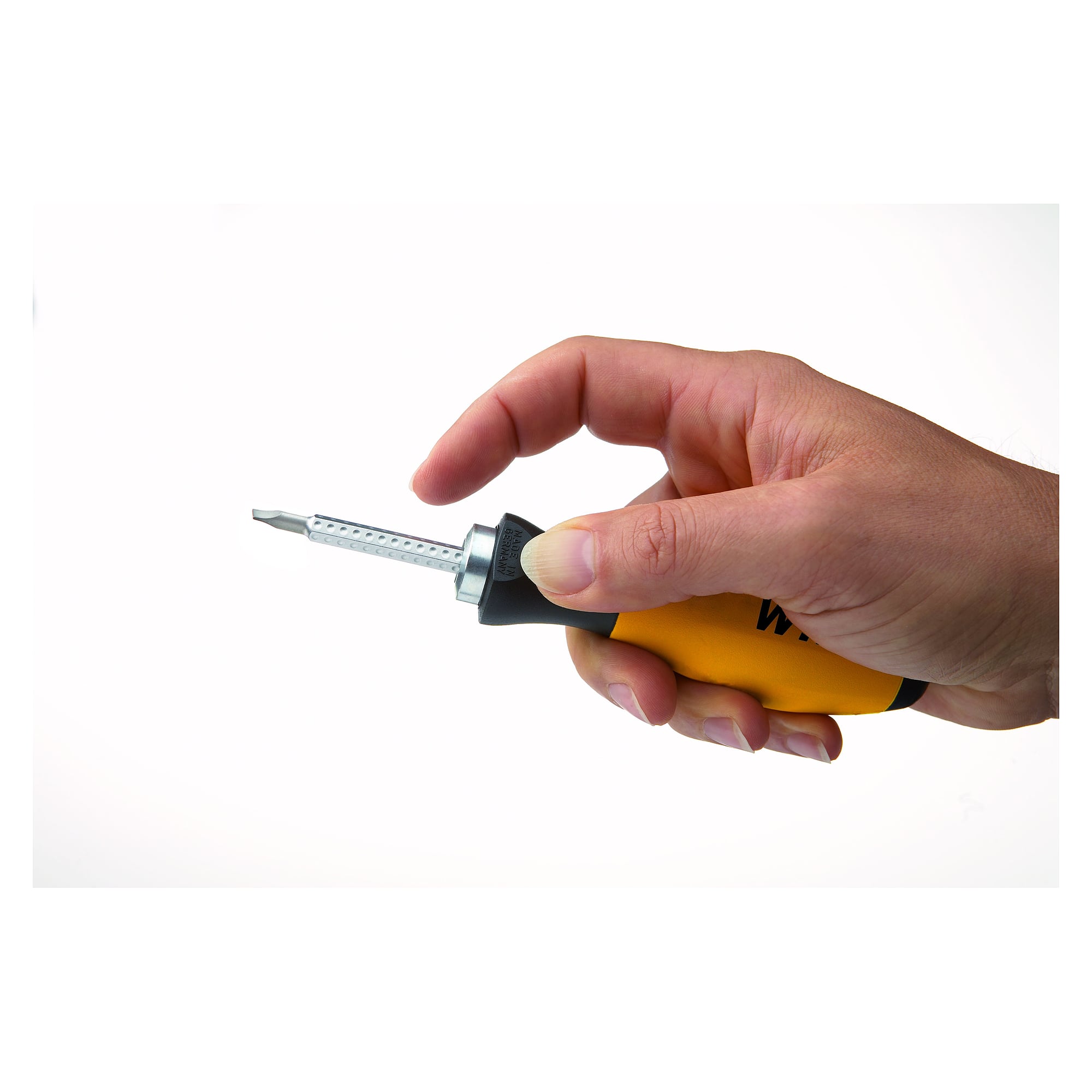 Schraubendrehergriff SoftFinish-telescopic SYSTEM 6 Wechselklinge 6,0 mm - Wiha 30372