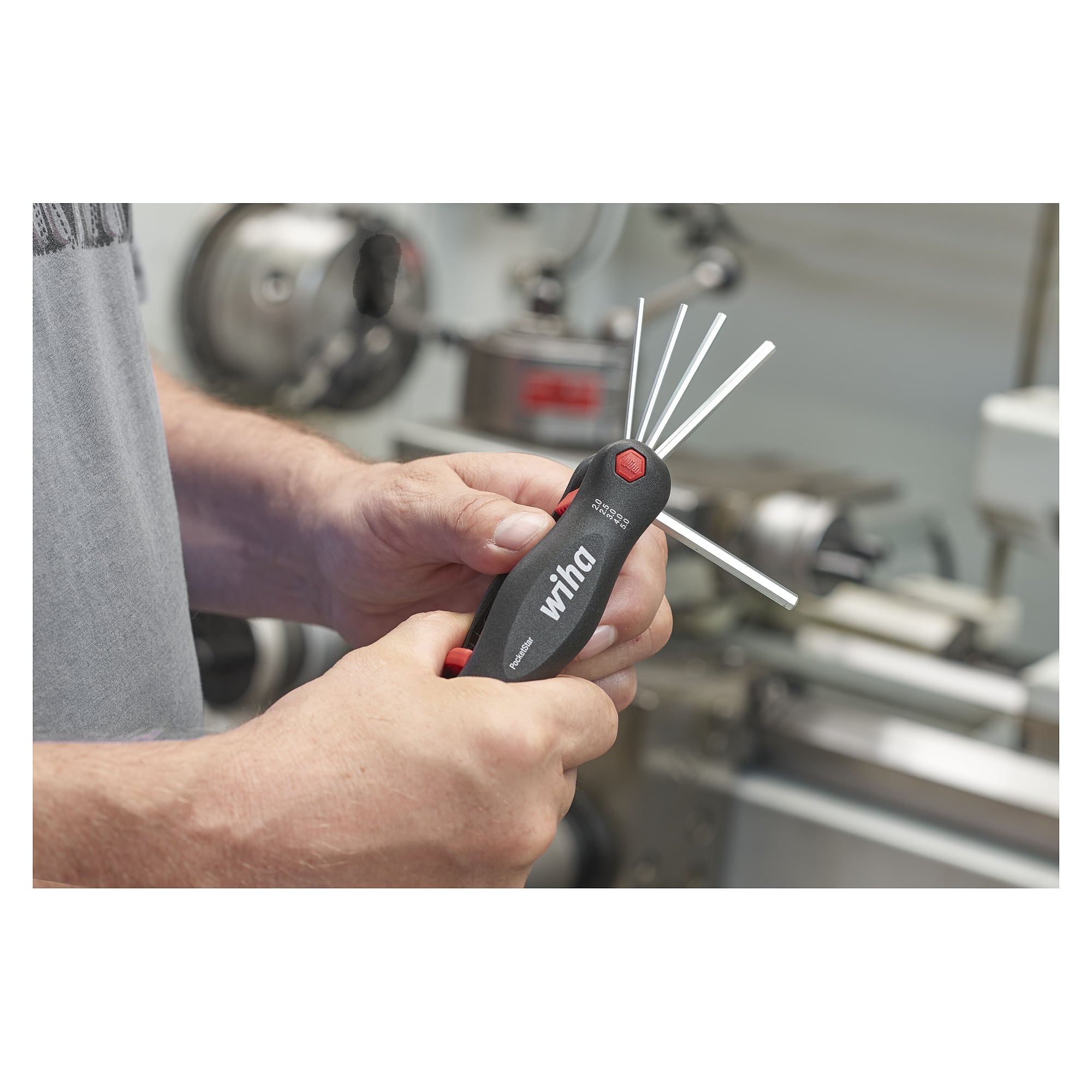 Multitool PocketStar® TORX® Tamper Resistant 7-tlg., T7H-T25H - Wiha 25128