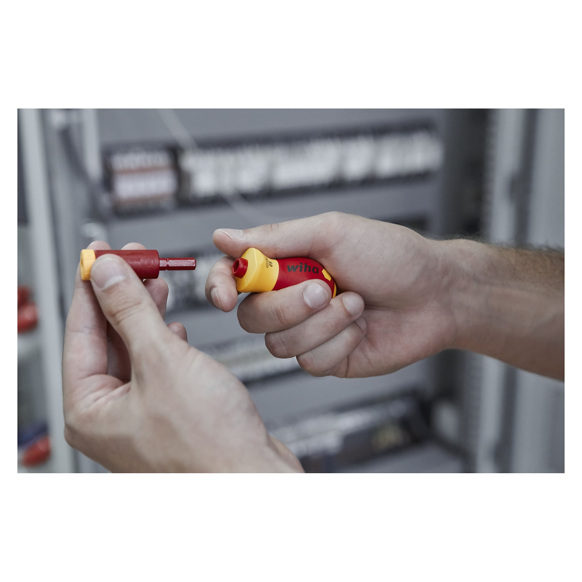 easyTorque Adapter electric 1,2 Nm für slimBits und slimVario®-Halter - Wiha 46402