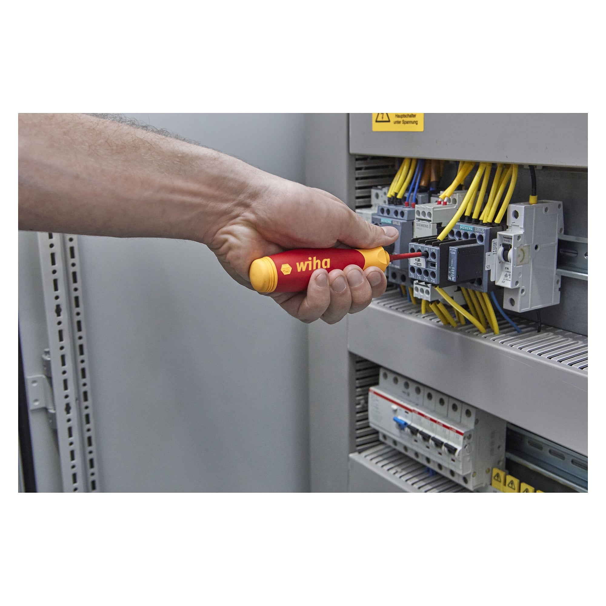 Schraubendreher mit Bit-Magazin PocketMax electric, 4 slimBits VDE 1.000 V - Wiha 45296