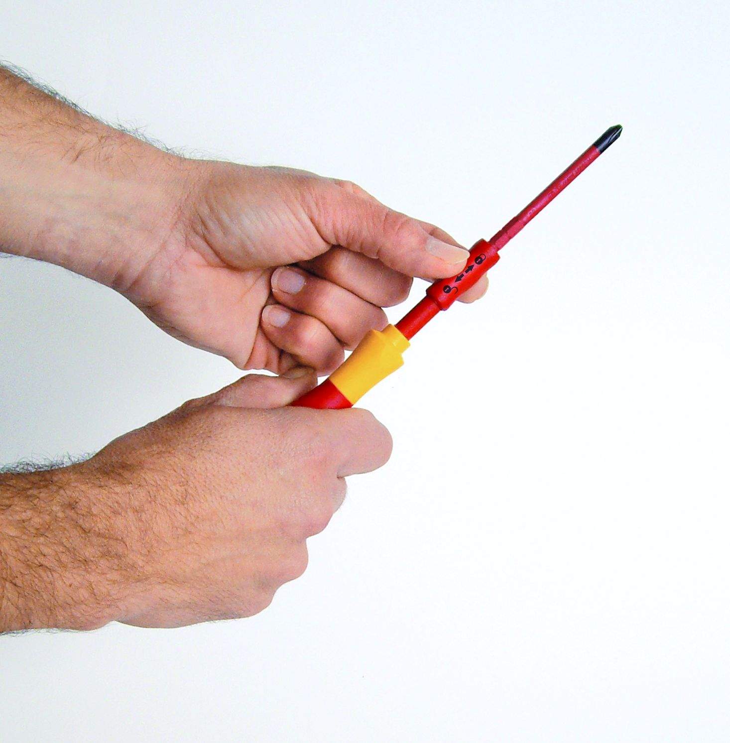 Schraubendreher SoftFinish electric slimVario 6 mm für slimBits VDE - Wiha 34577