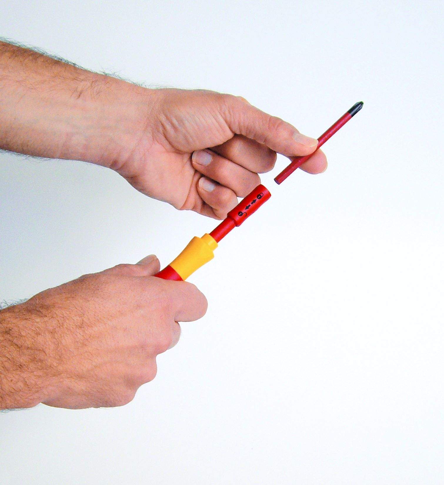 Schraubendreher SoftFinish electric slimVario 6 mm für slimBits VDE - Wiha 34577