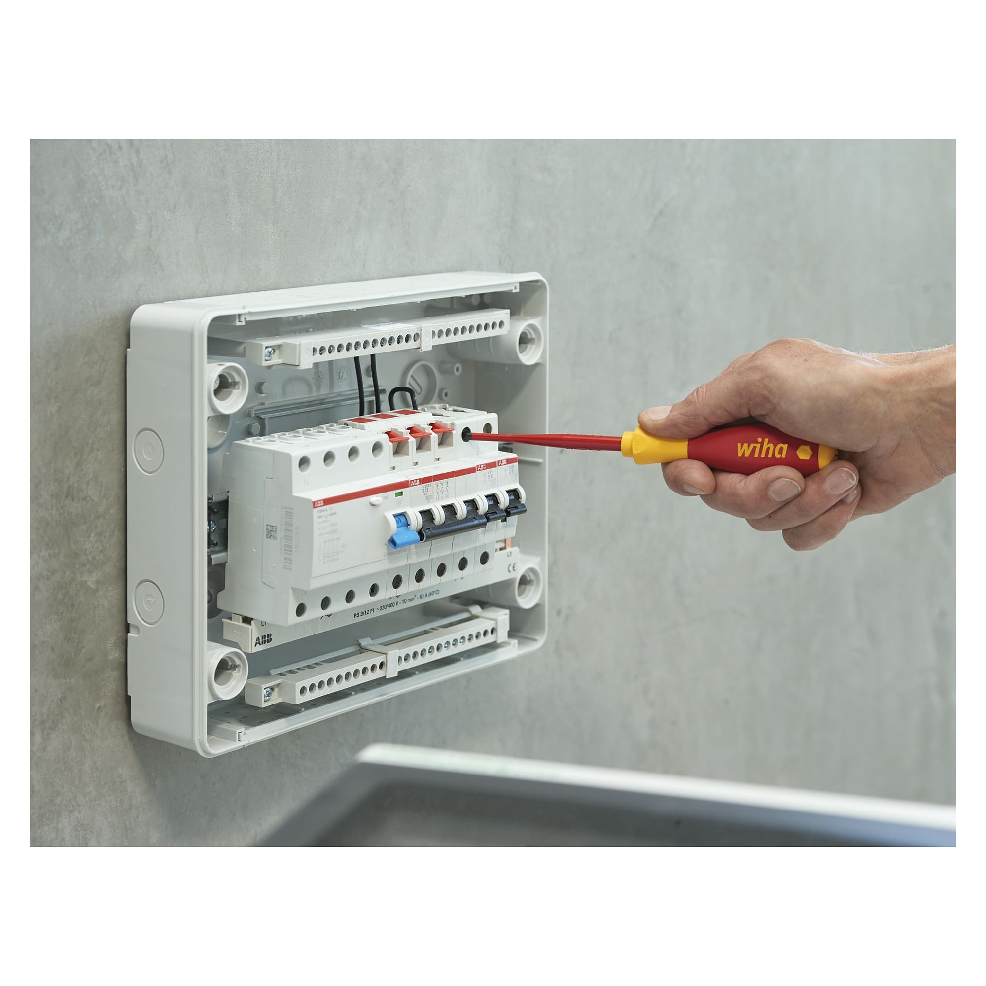 Schraubendreher SoftFinish electric slimFix Schlitz 4,0 x 100 mm, VDE - Wiha 39560