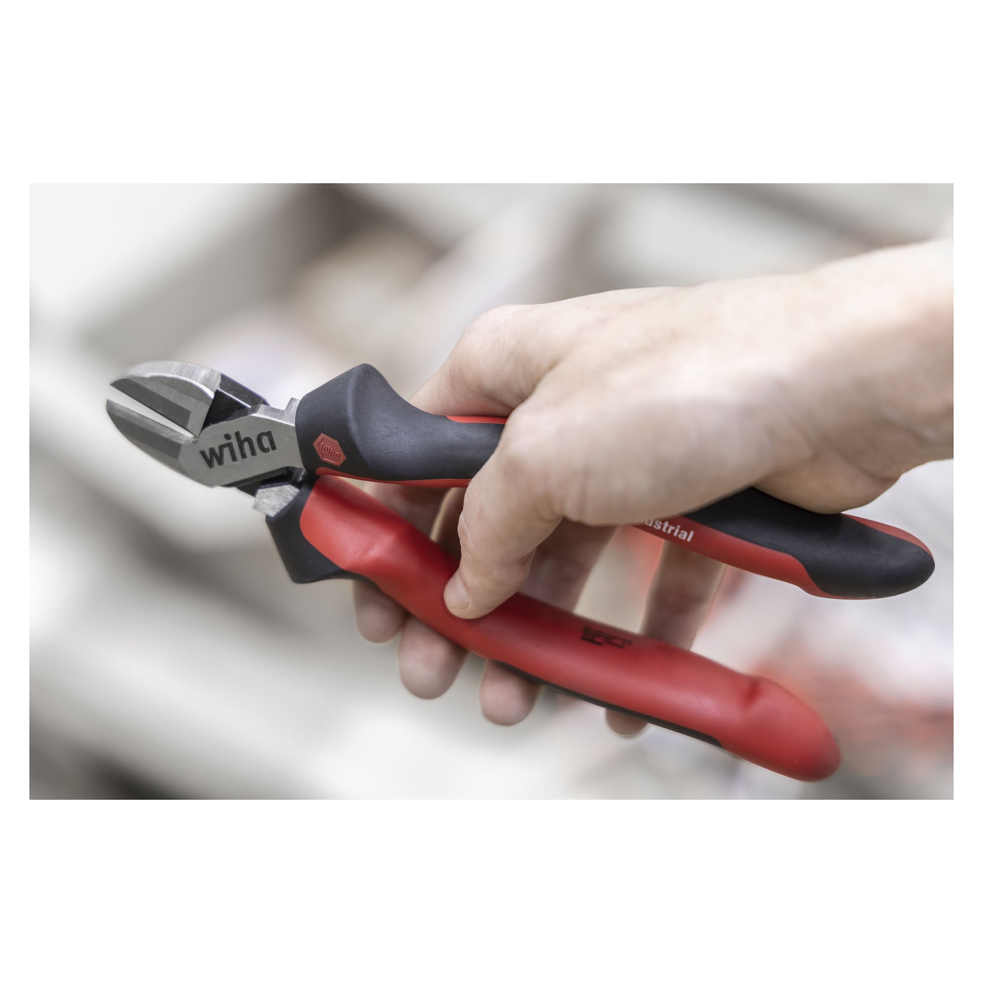 Seitenschneider Industrial mit DynamicJoint 180 mm - Wiha 43338