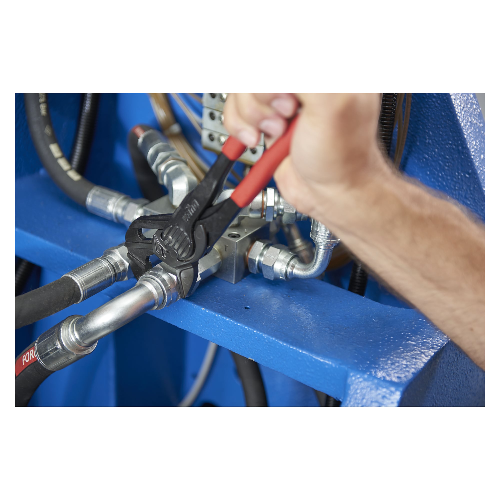 Zangenschlüssel Classic 250 mm, SW 46 mm, druckknopffreie Einstellung - Wiha 29759