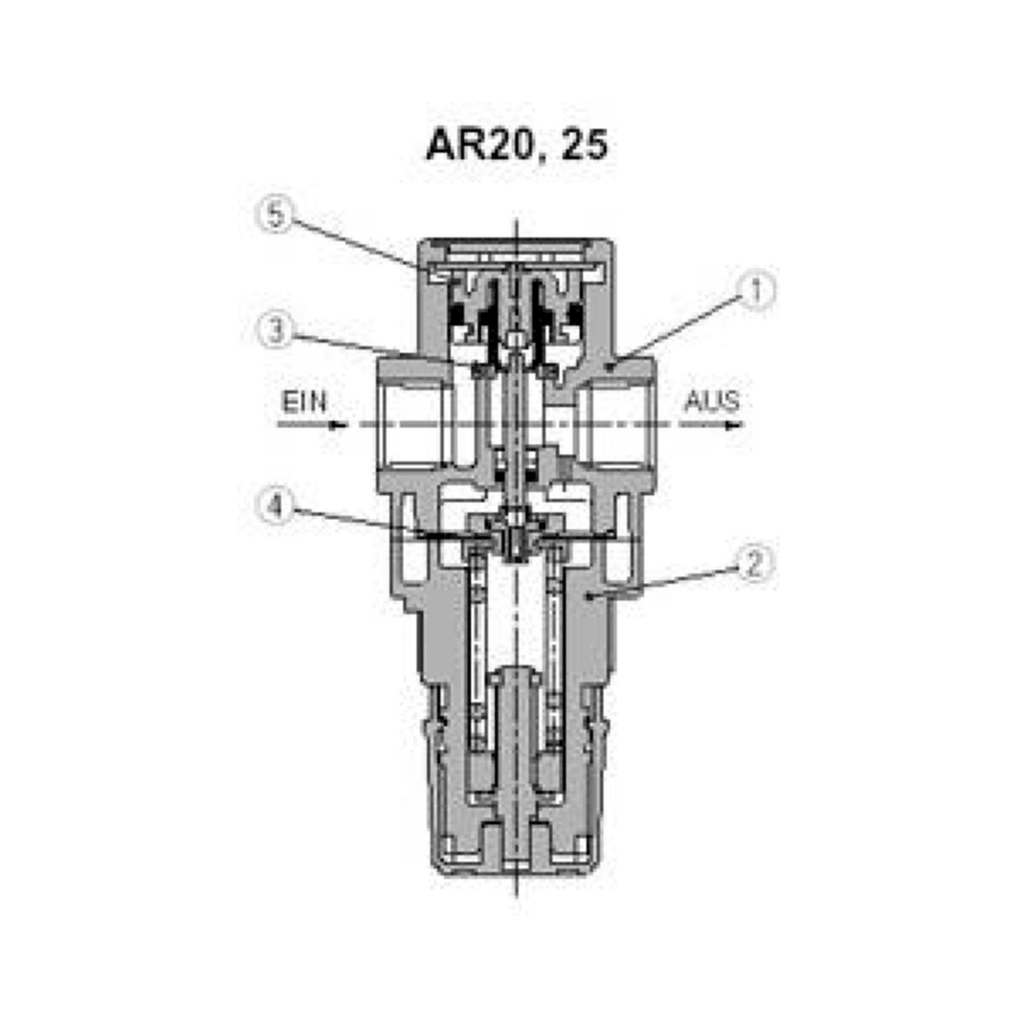 SMC ARM11BB2-508-A. ARM11B, Mehrfachanschlussplattenregler, klein, Ausführung für individuelle Versorgung