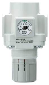 SMC AR50-F10-1R-B. AR-B, Regulator & Regulator w/Backflow Function