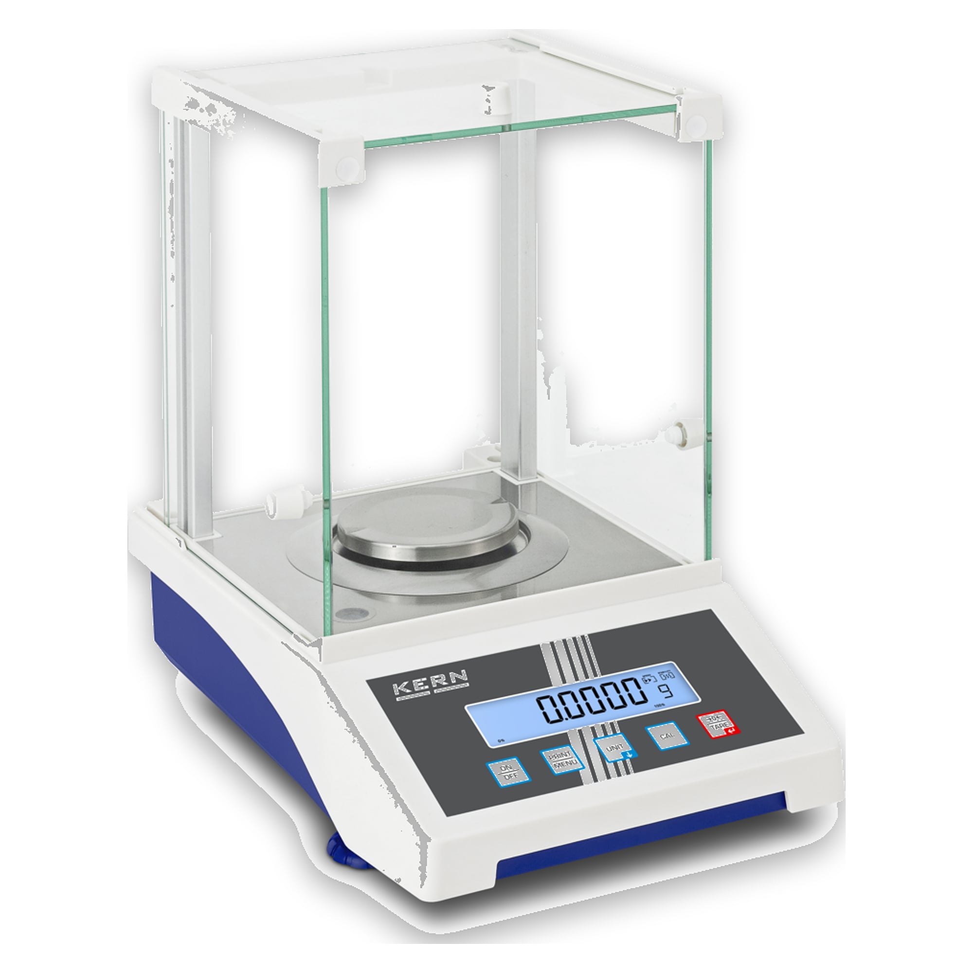 Analysenwaage 120 g Ablesbarkeit 0,0001 g - KERN AXE 100-4