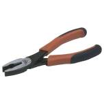 Bahco 2628 G-180. Combination pliers, ergo, burnished, 180 mm