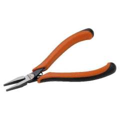 Bahco 4430. Flat nose pliers, ergo, burnished, flat jaws, 135 mm