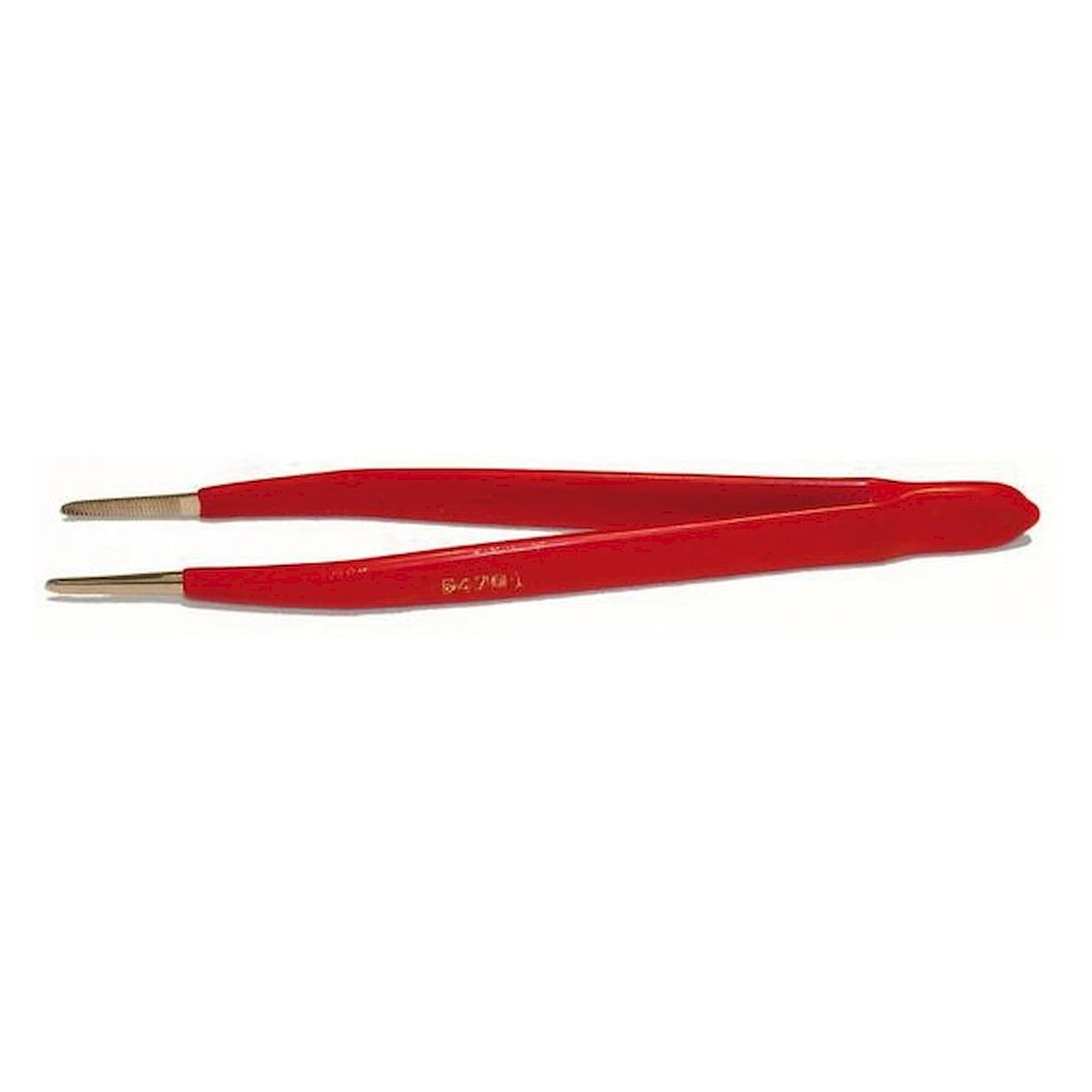Bahco 5470 I-140. Jeweler's tweezers, hardened steel, PVC coated, 140 mm