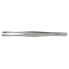 Bahco 5571-145. Placement tweezers, stainless steel, smooth gripping surfaces, 145 mm