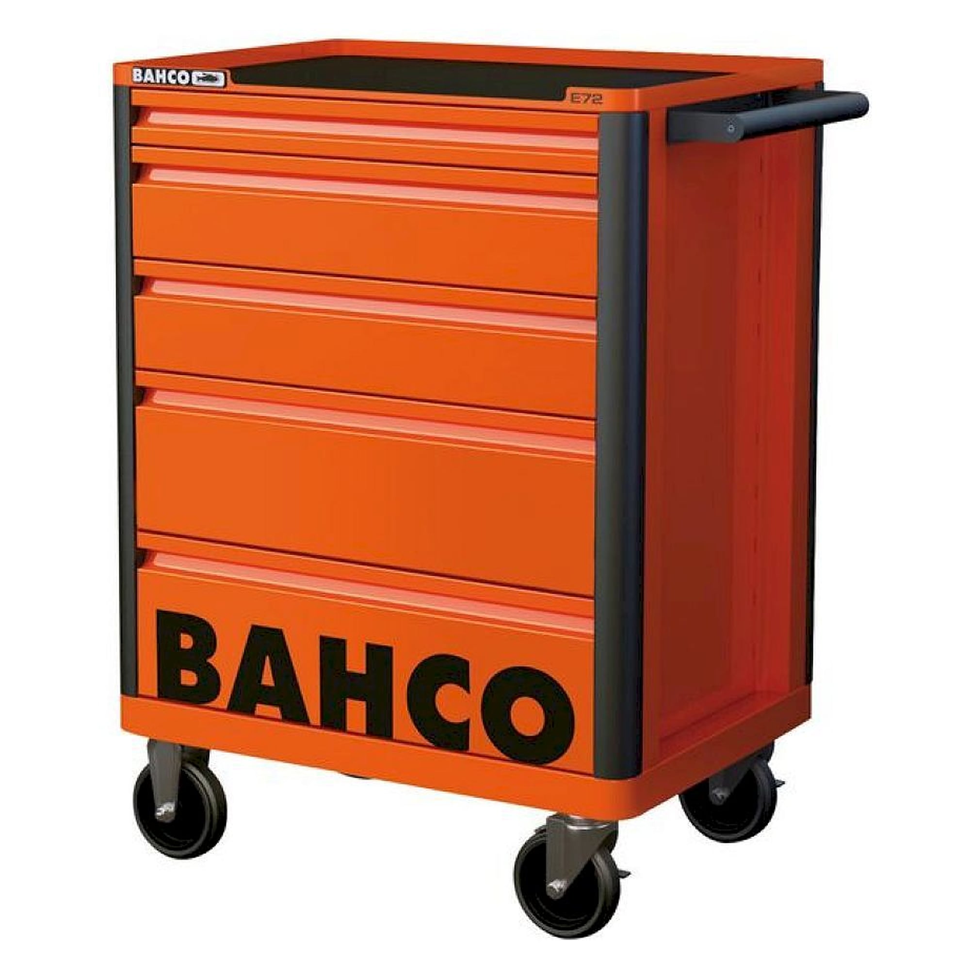Bahco 1472K5WHITE. Campaign workshop trolley with 5 drawers, white (RAL 9003)