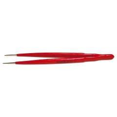 Bahco 5517 I. Pointed tweezers, special steel, PVC-coated, 155 mm