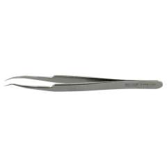 Bahco 5489 AM. Electronic tweezers, stainless steel, angled tips, 115 mm