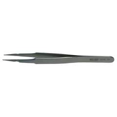 Bahco 5546 AM. SMD tweezers, stainless steel, with grooved tips, 120 mm