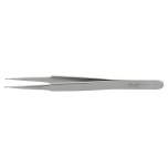 Bahco 5547 AM. SMD tweezers, stainless steel, with grooved tips 45°, 120 mm
