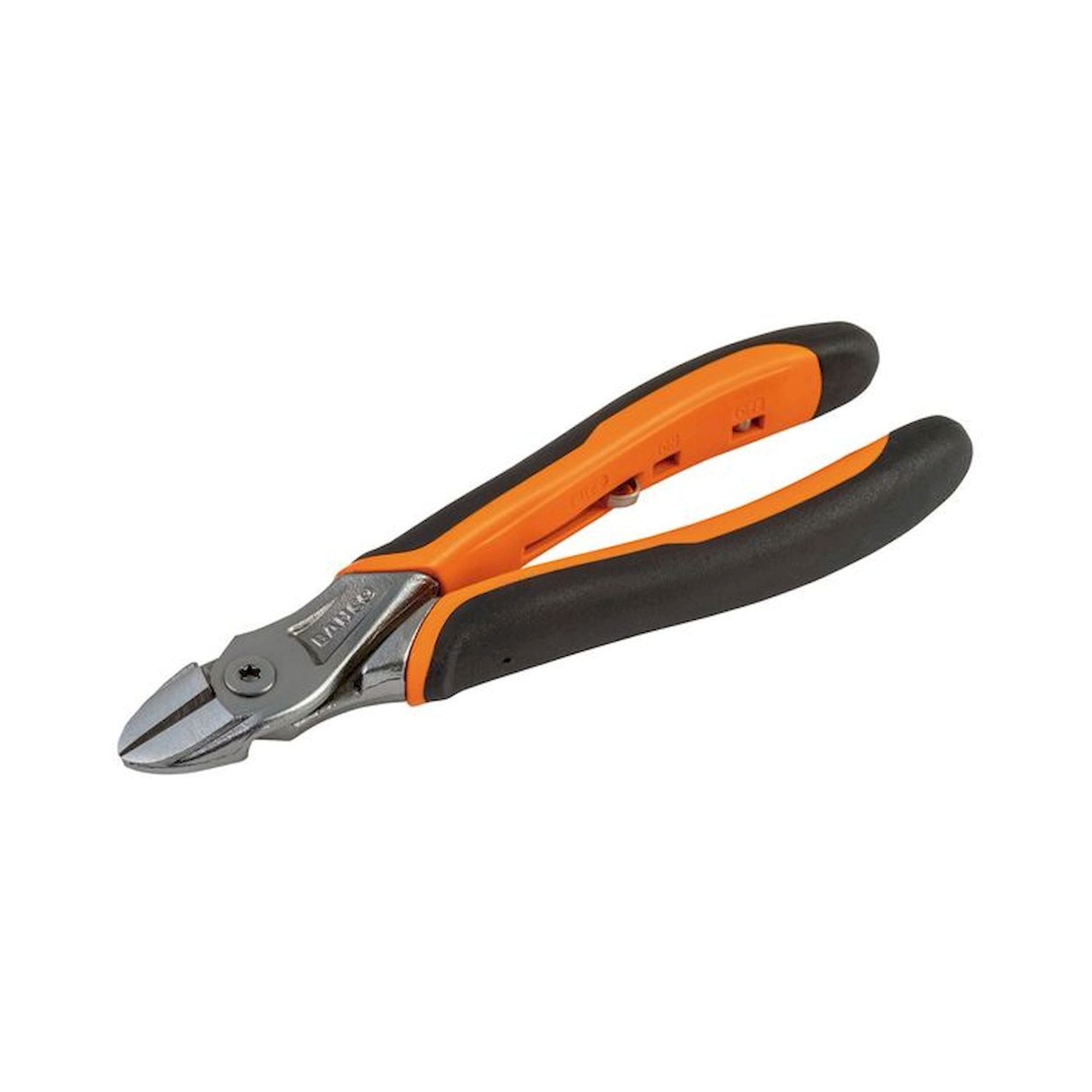 Bahco 2101GC-125IP. Ergo Seitenschneider mit selbstöffnendem Zwei-Komponenten-Griff, vernickelt und verchromt, 125 mm, Industrieverpackung