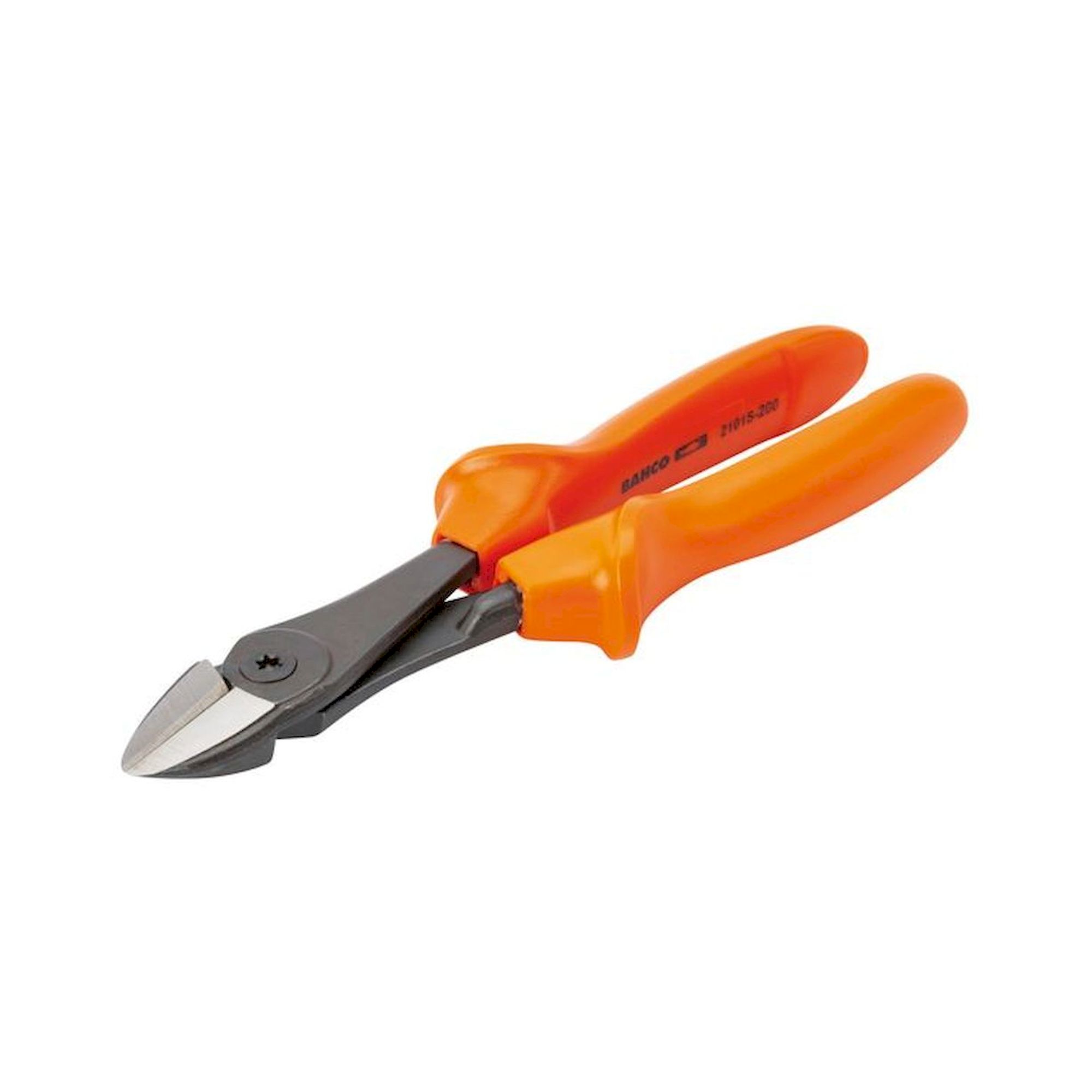 Bahco 2101S-200. ERGO™-Seitenschneider mit isolierten Griffen, phosphatiert, 200 mm