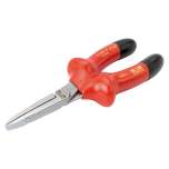 Bahco 2421V-160. Flat nose pliers, VDE insulated, 160 mm